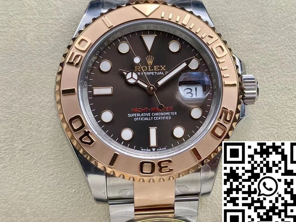 ModernLook Clean M126621-0001 1274 Master Yacht Gold Factory Rose Rolex 0725